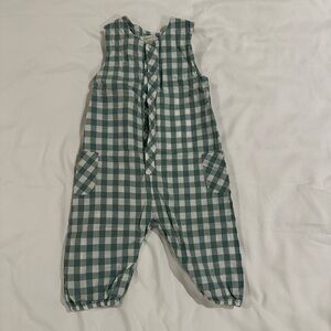 Pehr 3-6M sage overall / romper, great condition
